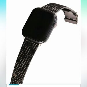 KONAFEI Bands Compatible with Apple Ultra Genuine Leather Carbon Fiber Sport